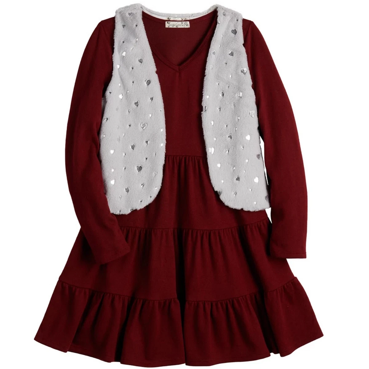 Knit top works dress