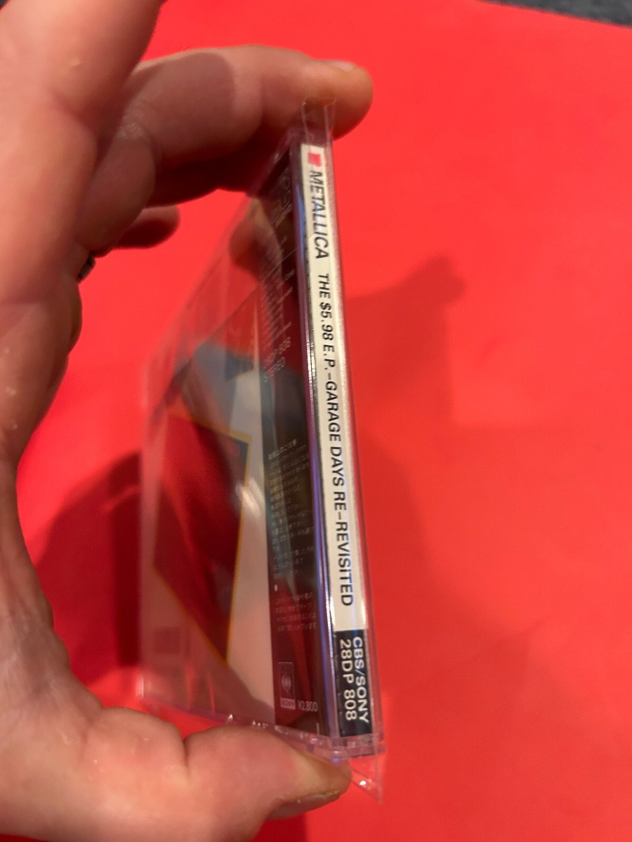 Metallica ‎/ The $5.98 E.P.Garage Days Re-Revisited JAPAN 28DP-808