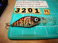 V3201 H LAZY IKE NATURAL IKE  FISHING LURE