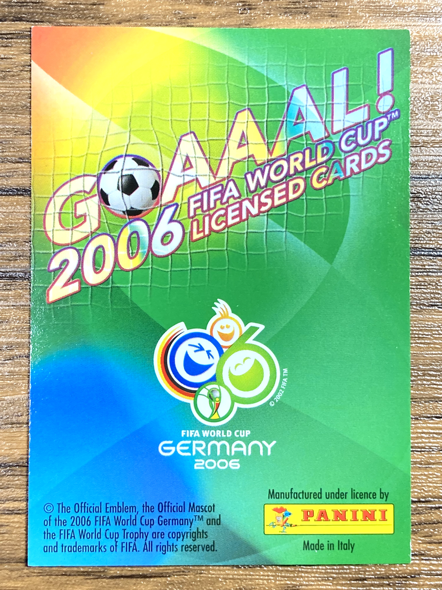 Panini Card GOAAAL! World Cup Germany 2006 #49 Nuno Valente