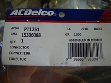 GENUINE GM ACDELCO 15306088 CONNECTOR