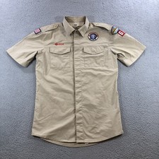 boy scouts of america shirt Men  s M Beige Orange County Council