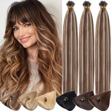 Nano Ring Tip Hair 100 Human Hair Extensions Nano Beads inclued Balayage 200s