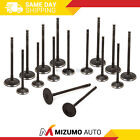 Intake Exhaust Valves Fit 02-09 Honda Crv Accord Acura Rsx Rdx K20A K23A K24A