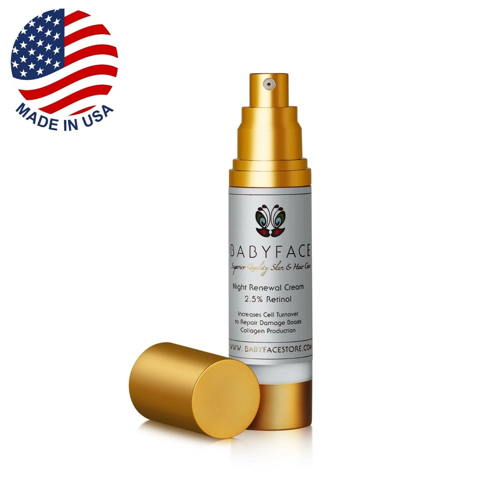 Babyface Encapsulated Retinol Night Renewal Cream All-Trans Firming Anti Aging - Image 3 of 4