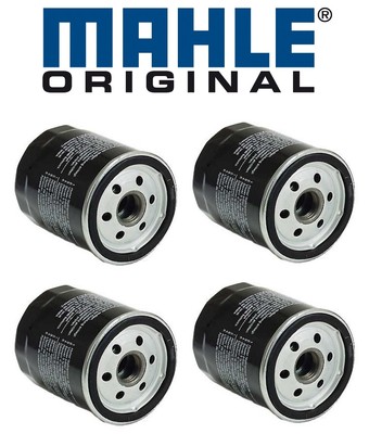 For BMW E10 E21 E30 318i 320i M5 MAHLE Set of 4 Engine Oil Filter 11421258039