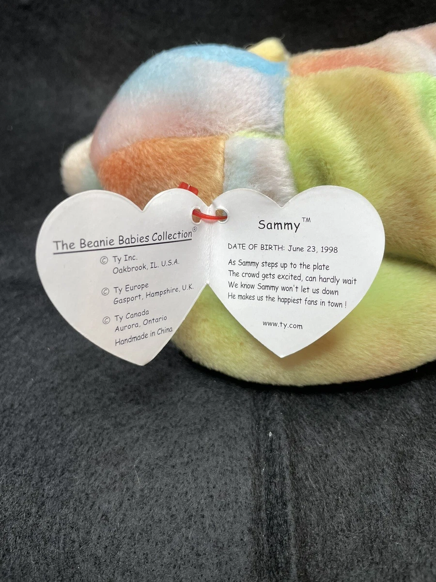 Sammy beanie baby errors new arrivals