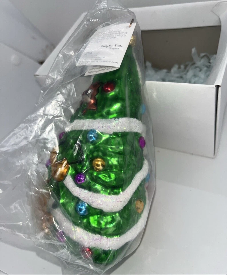 Christopher Radko Disney Mickey, Pluto, Chip n Dale Christmas Tree Lmt Edit. - Image 4 of 4