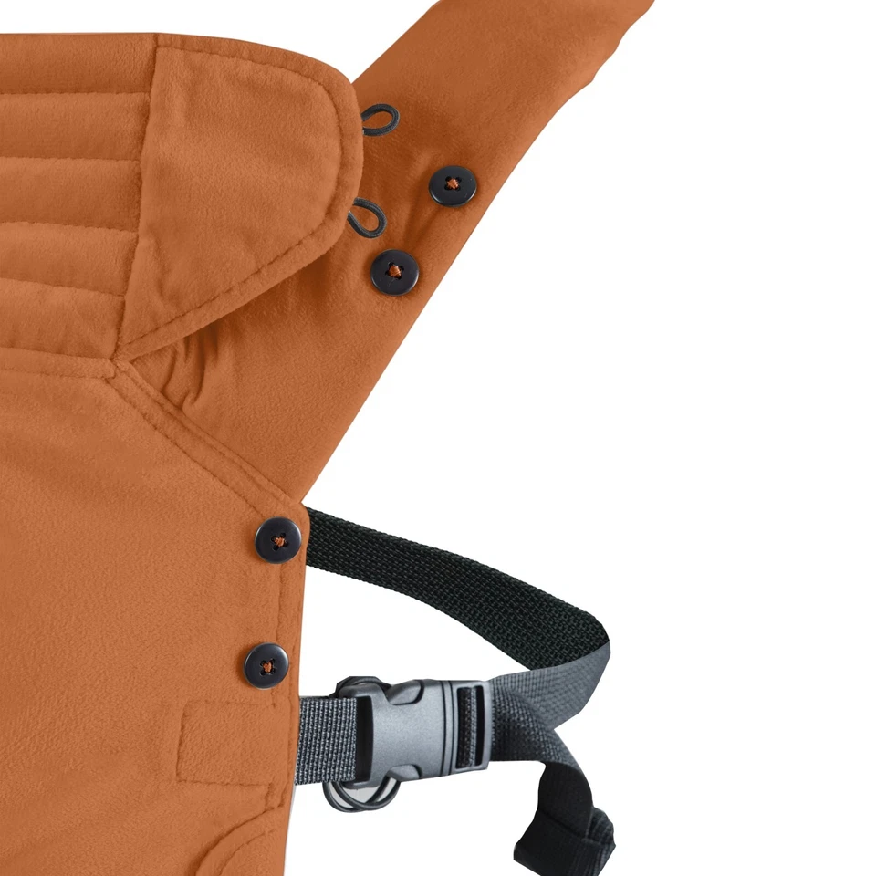 Portabebés de terciopelo de invierno para todas las posiciones - Suave y acogedor | Recién nacido a niño pequeño Foto 3 de 4