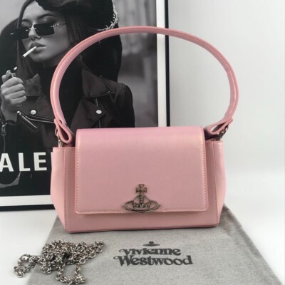 Vivienne Westwood Hazel Handbag Shoulder Bag Pink outlet JPN | eBay