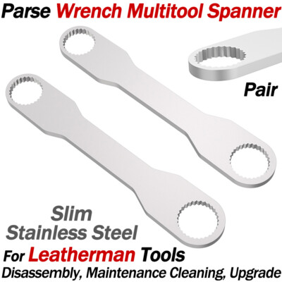 SLIM Steel Parse Wrench Multitool Spanner For Leatherman Disassembly Maintenance