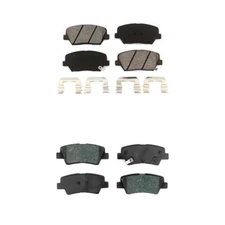 Front Rear Semi-Metallic Brake Pads Kit For Kia Rondo With Manual Parking