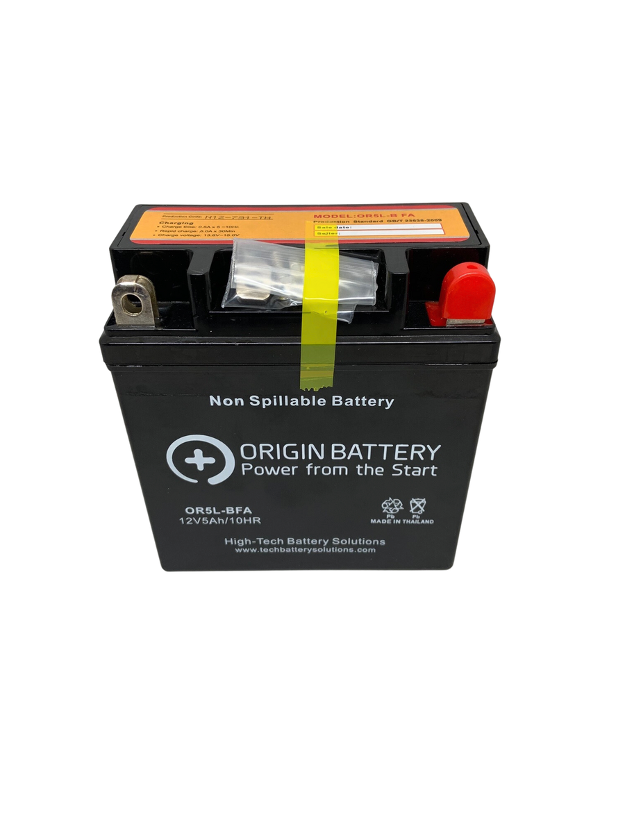 12V AGM Battery for Yamaha XT550 XT600 1982-1989 Motorcycle 5L-B