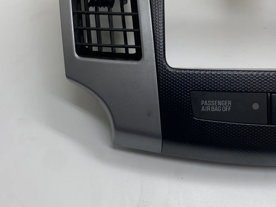 Radio navegación tablero Mitsubishi Outlander 2007-2013 aire acondicionado bisel de ventilación J22A Foto 3 de 4