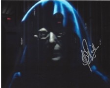  CLIVE REVILL SIGNED 'STAR WARS V: EMPIRE STRIKES BACK' EMPEROR 8X10 PHOTO F COA