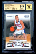 /25 PSA 9.5 GEM MINT 2009 RC AUTO BLAKE GRIFFIN PRESTIGE BLACK BONUS SHOTS G4211