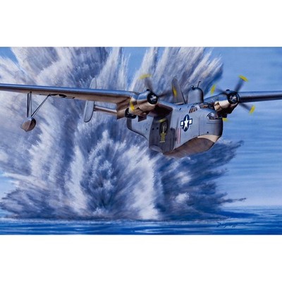Academy 1/72 Scale USN PBM-5A Mariner Flying Boat, ca.1947-58 Model Kit