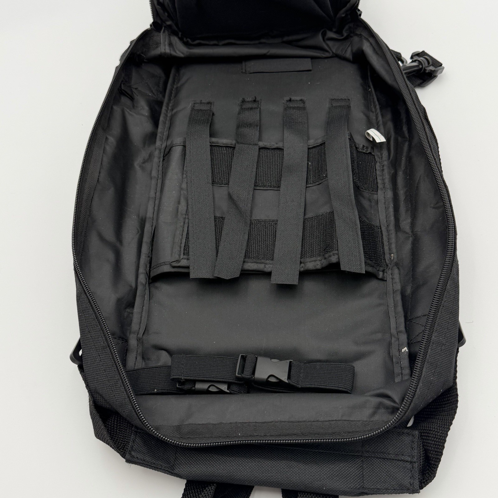 Black Utility Backpack with Adjustable Straps & I… - image 11