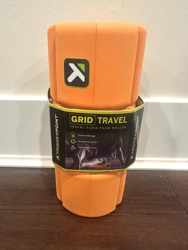Trigger Point The Grid Foam Roller Travel-Sized Orange NIP - Picture 1 of 4