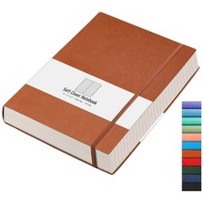 Large A4 Leather Journal - 320 Pages Thick Notebook