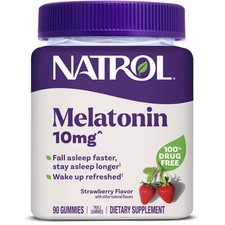 Natrol Melatonin 10 Mg Strawberry Flavor - 90 Gummies