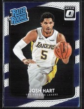 2017-18 Panini Donruss Optic JOSH HART Rookie Card #171 Lakers KNICKS QTY. rookie card picture