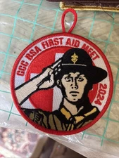 BSA Chester County Council First Aid Meet 2024 Event Patch
