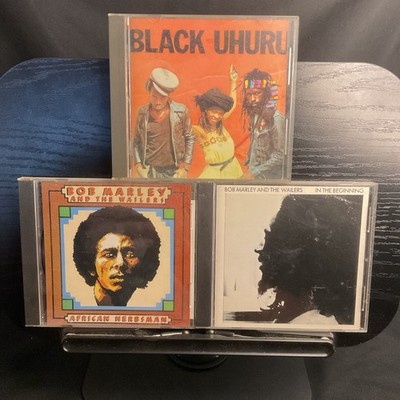 Lot Of 3 Reggae CDs Bob Marley Black Uhuru Rare VTG