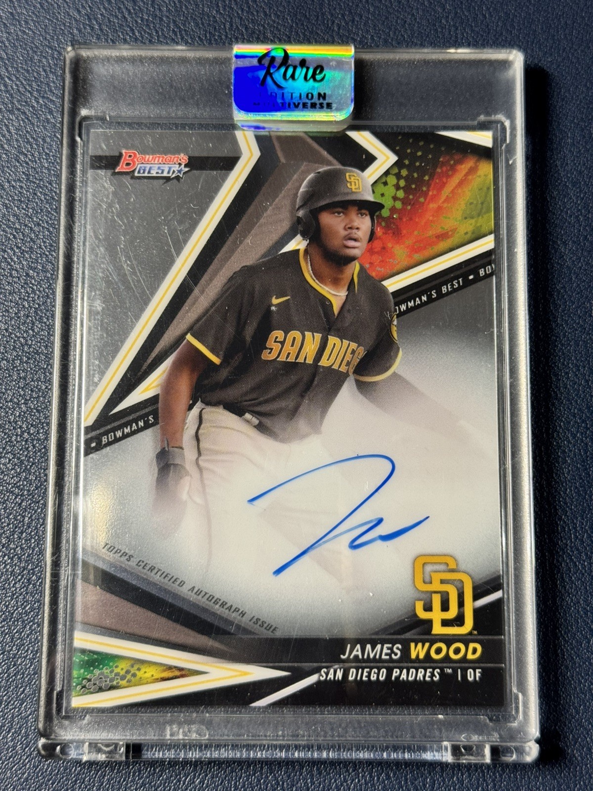 2022 Bowman's Best James Wood Auto Best of 2022 Auto #B22-JW