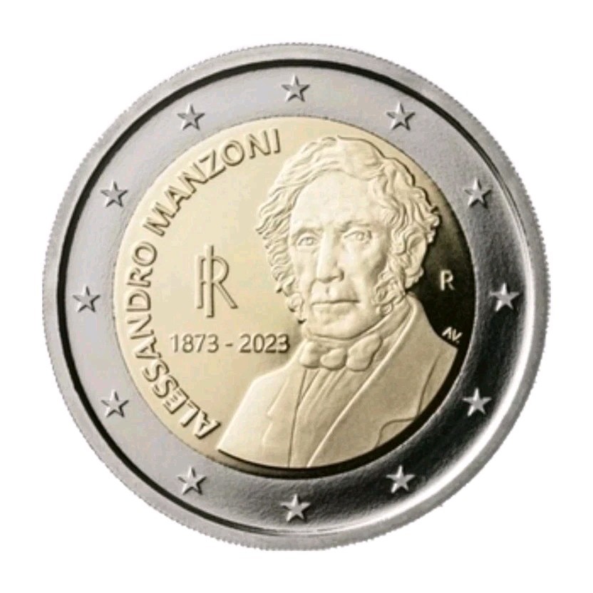 2€ UNC Italie 2023 Alessandro Manzoni