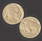 1935 Buffalo Nickle, US Coins, VF
