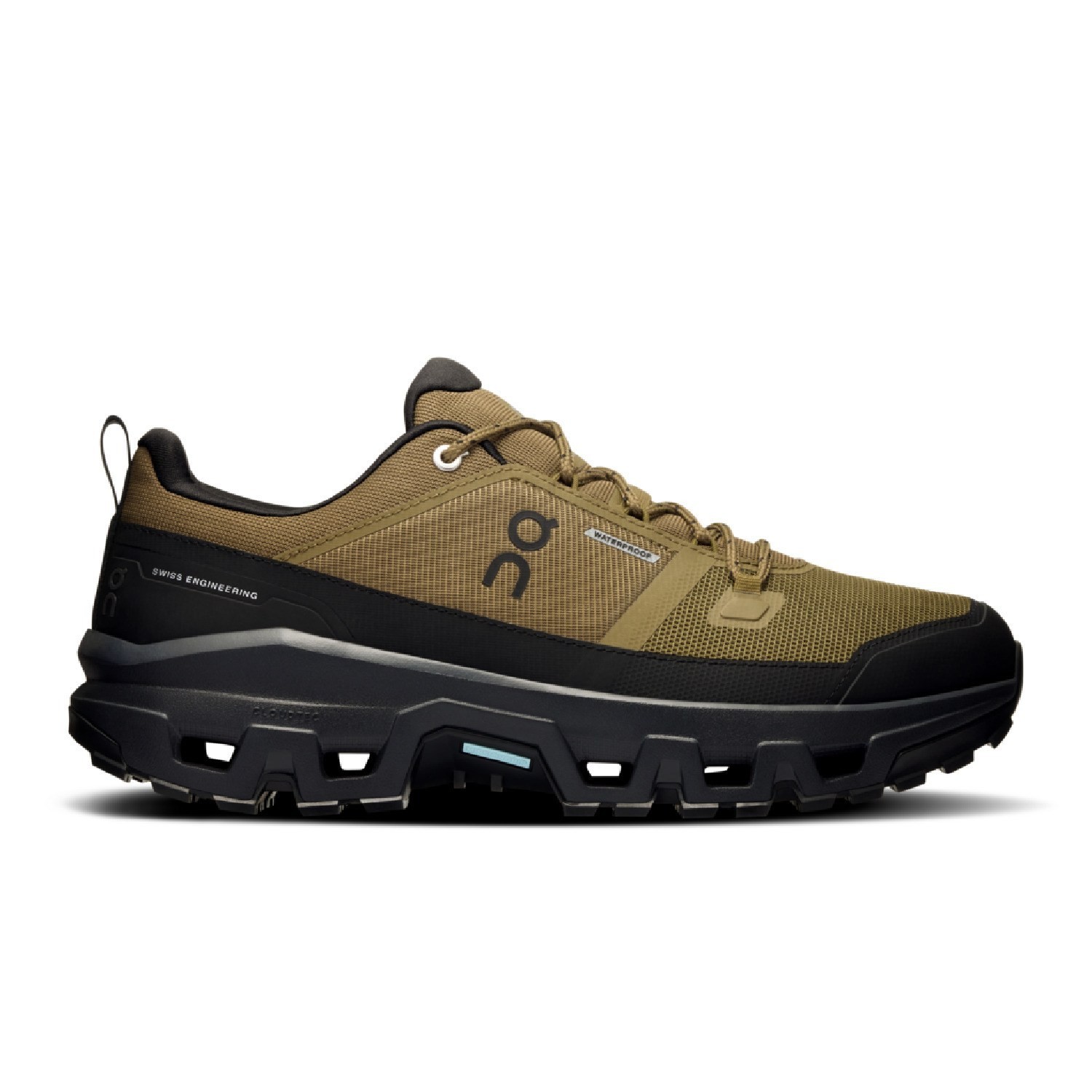 Sale!!! On Cloudrock Low Waterproof Hiking Shoes - Men's