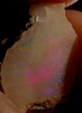 Natural Raw Opal With Beautiful Pinks Reds blues, purples and greens