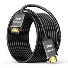 Highwings 4K Long HDMI Cable 12M | In-Wall CL3 Rated HDMI Cable 2.0 | Support HD