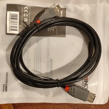 LINDY Anthra Line 2 m USB Cable Extension Cable - Shielding - - Black, Grey
