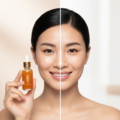Essance Skincare Serum Vitamins C and E, Dragon's Blood, and Sea Buckthorn