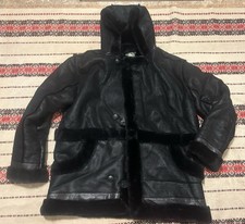 Jordan Craig Denali Shearling Jacket Sz 2XL Black