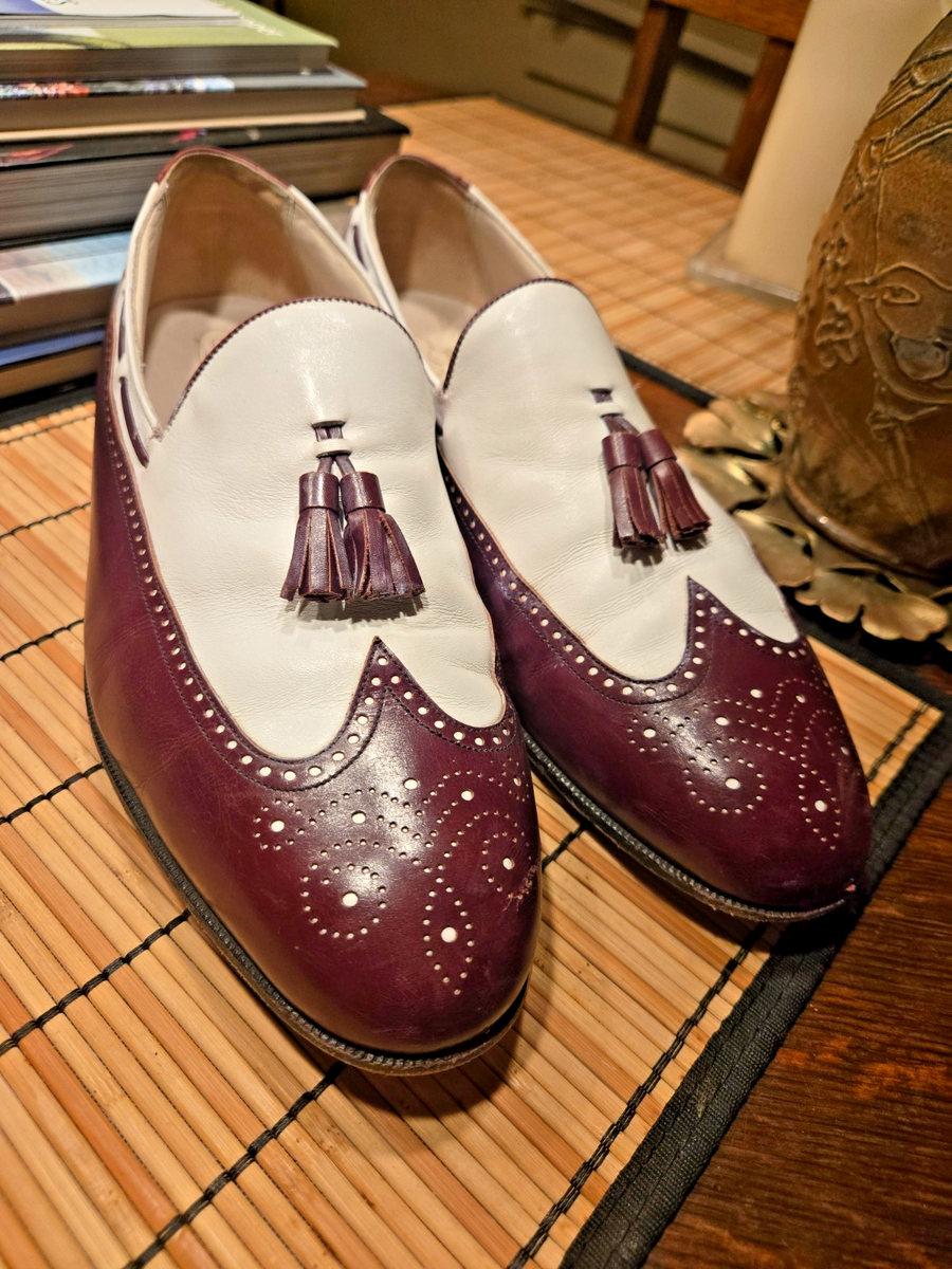 Florsheim Imperial Tasseled Wingtip Loafers Shoes, Men display picture 3