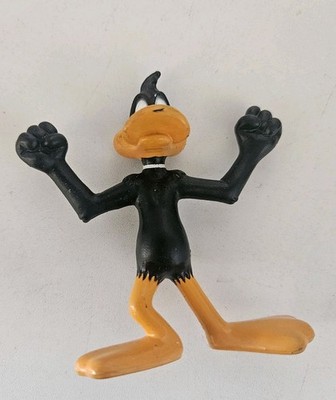 Vintage Applause Looney Tunes Daffy Duck Big Muscles 3 PVC Figure Cake Topper