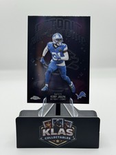 Topps Chrome All-Chrome Insert Kerby Joseph #ACT-23 Lions NFL Football Card 2025