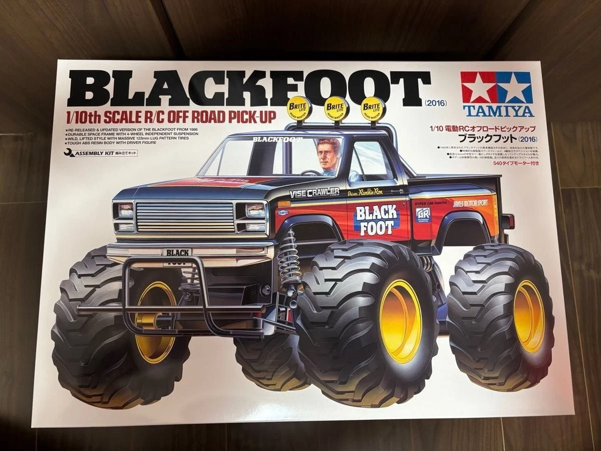 TAMIYA BLACKFOOT 1/10 RCオフロードピックアップ 値下げ！ Tamiya Blackfoot 1:10 RC Model Cars, Trucks & Motorcycles for sale