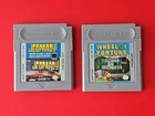Jeopardy & Wheel of Fortune Game Boy Original Nintendo GB Lot 2 Authentic Tested