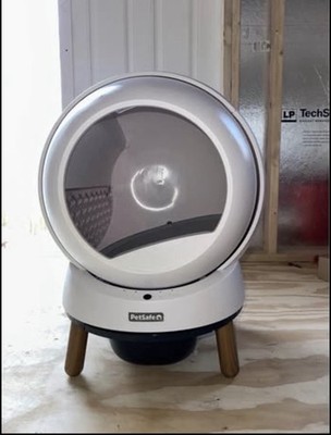 PetSafe Self-Cleaning Automatic Cat Litter Box White with Accessories