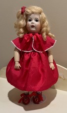 Madelyn 2004 Reproduction Bisque Head Doll - SFBJ 251 Paris - 11" Fully Jointed