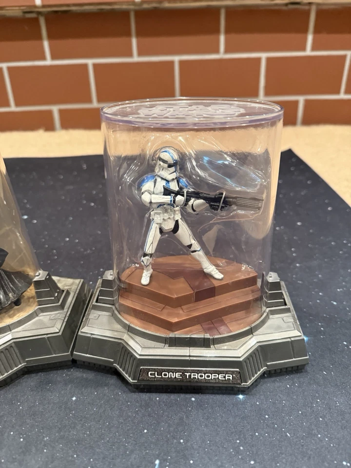 Figuras de titanio de Star Wars Hasbro. General Grievous. C-3PO. Darth Vader. Clon. Foto 3 de 4