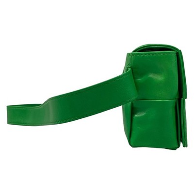 BOTTEGA VENETA Cassette belt bag 651053 Parakeet (Green) Leather P