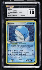 CGC 10 GEM MINT Wailord 14/92 EX Legend Maker Holo Pokemon Card on eBay