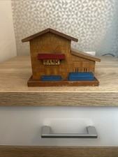 Vintage Japanese House Puzzle Box Bank Wooden Puzzle Box without Key