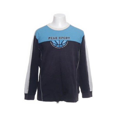 Peak, Langarmshirt, Größe: 3XL, Blau/Grau/Weiß, Print, Herren #L4g