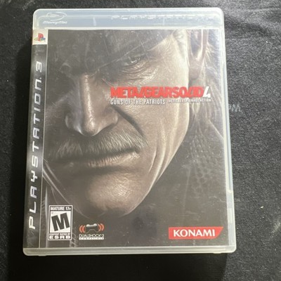 Konami Metal Gear Solid 4 Guns of the Patriots PS3 Action Adventure